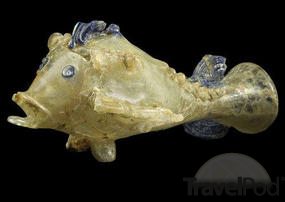 A fish-shaped flask, discovered at Begram (Image: Trip Advisor)