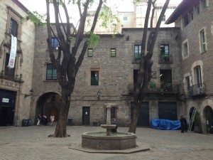 Placa de St Felip Neri, Barcelona's Gothic Quarter