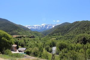 Scenery on the road between Andorra and Barcelona
