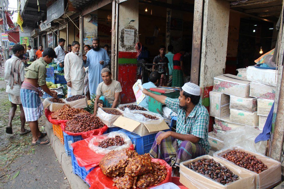 Dates on sale in Dhaka, Bangladesh, during Ramadan last year.