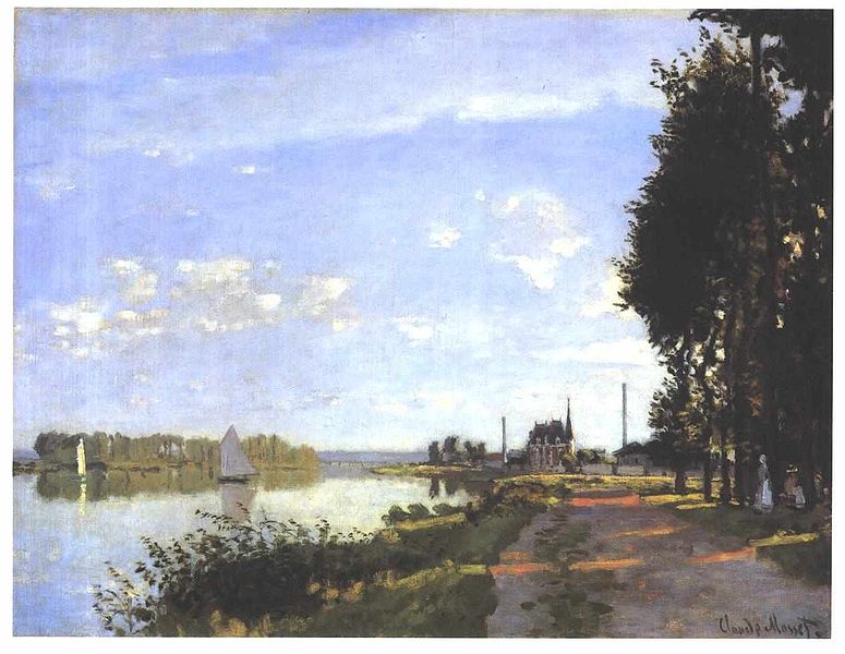 Monet's Argenteuil (Image: Wikimedia Commons)