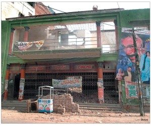 The Tarannum Cinema a few years before its demolition (Image: Dawn)
