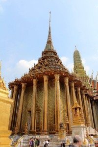 Temple of the Emerald Buddha, part of the Royal Palace complex, Bangkok