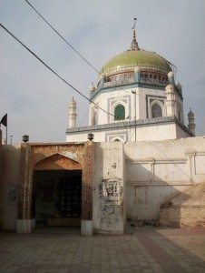 A sufi shrine in Multan