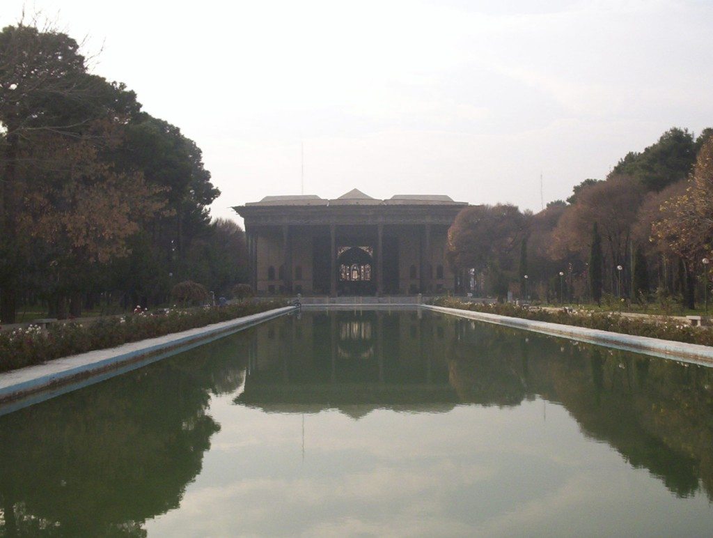 Chehel Sotoun; the "Palace of Forty Pillars" in Esfahan