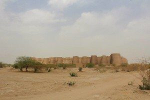 Derawar Fort in the Cholistan Desert
