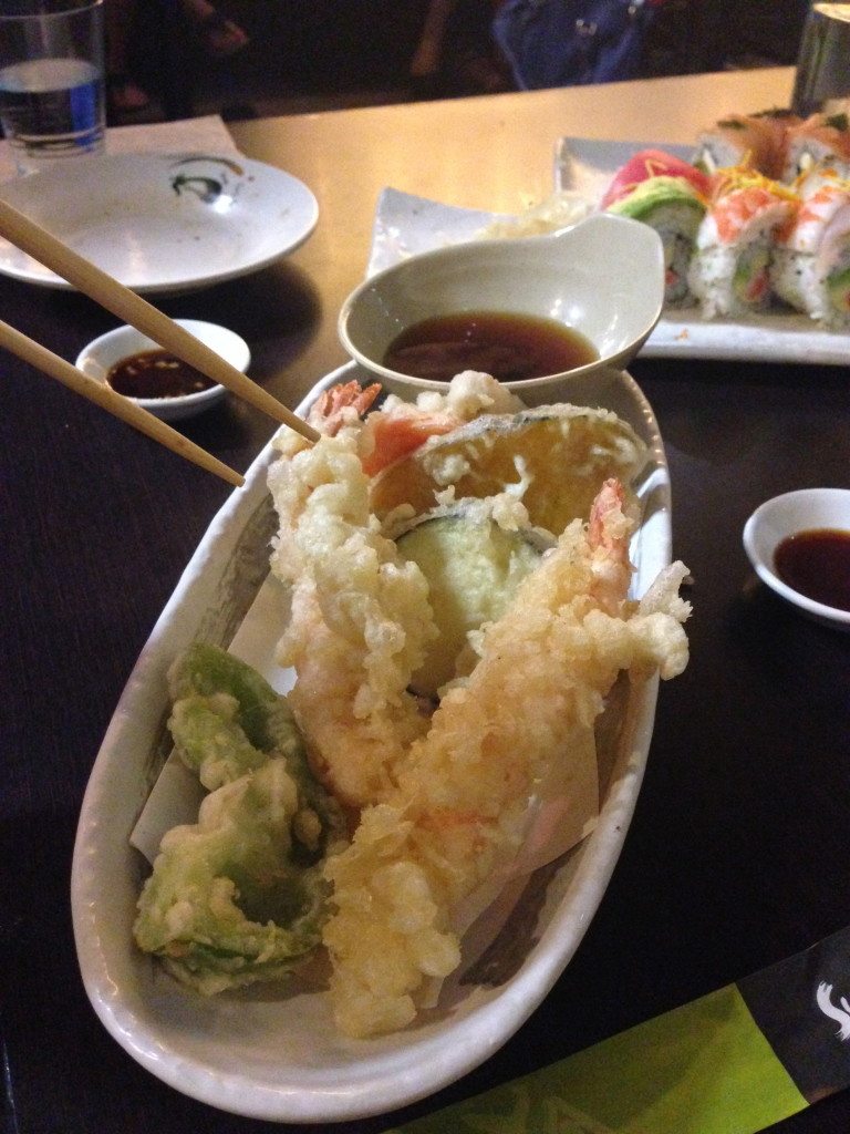 Sushi-ya's Tempura platter