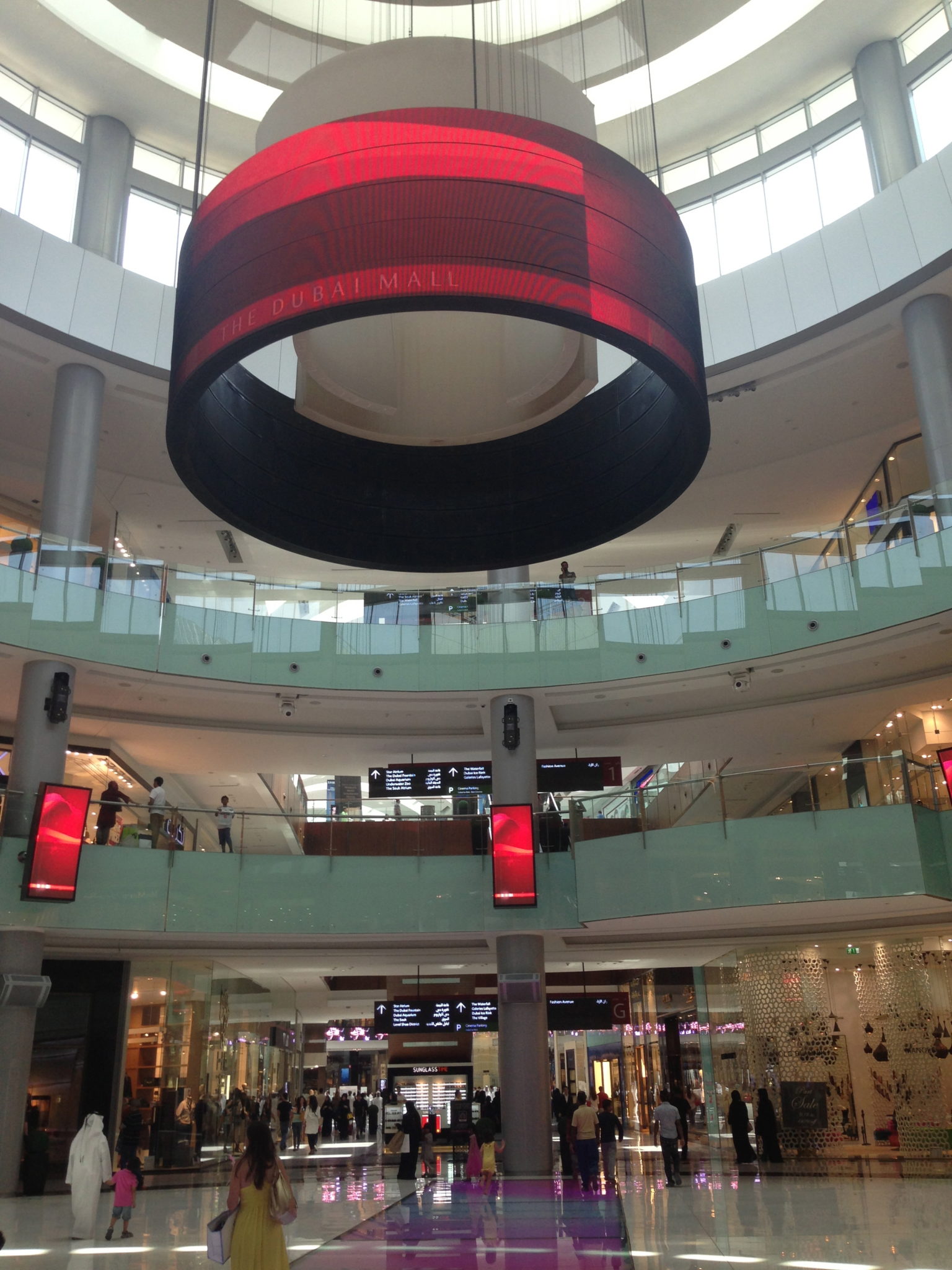 Shopping malls in the UAE, like the Dubai Mall (above), are more of an event than an outing.