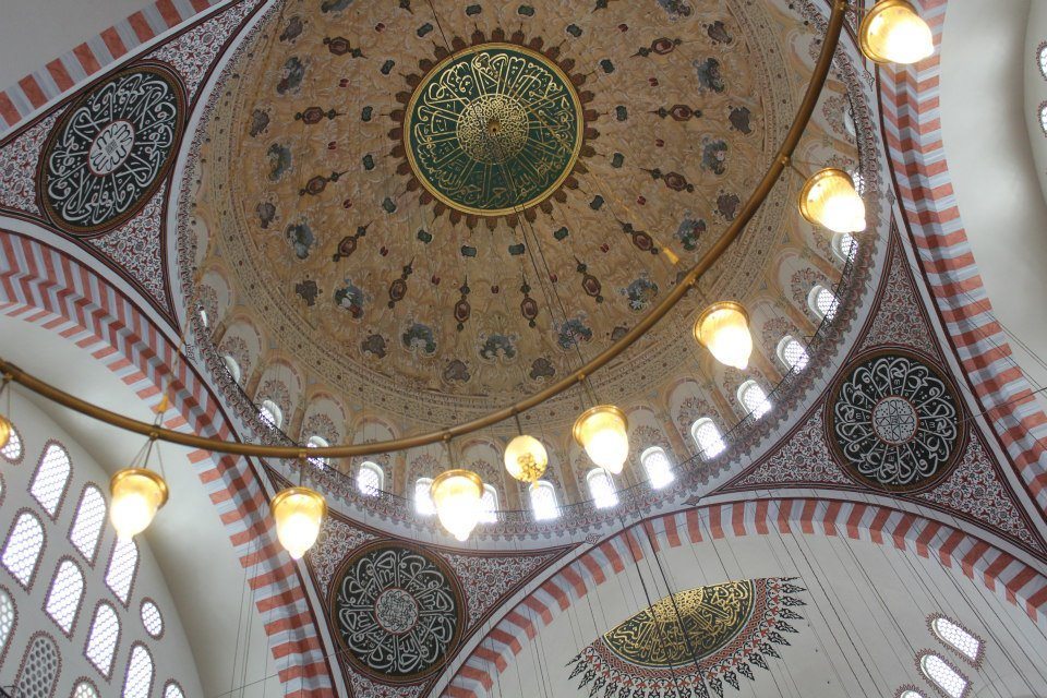 The dome of Sulemaniye Mosque, Istanbul