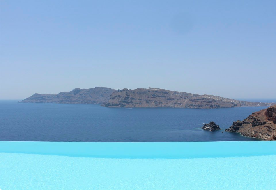 Pool at Katikies, Santorini