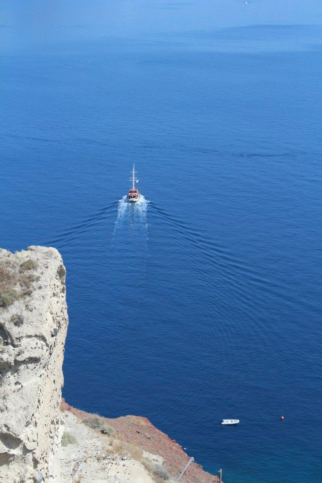 Into the blue: Santorini