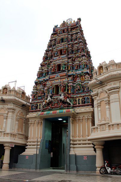 Sri Mahamariamman Temple, which is interestingly in Chinatown!