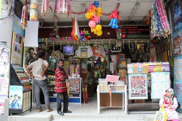 Little India shop in Kuala Lumpur