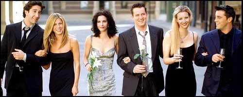 Cast of Friends in 2004 (Image: imstillakid.com)