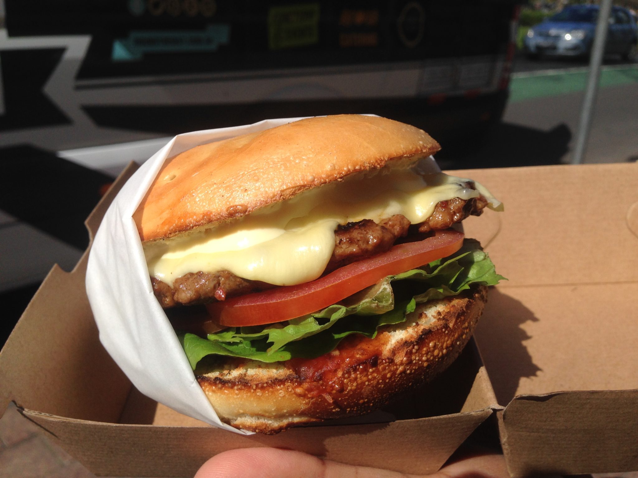 Melbourne ♥s Round The Way Bagel Burgers!