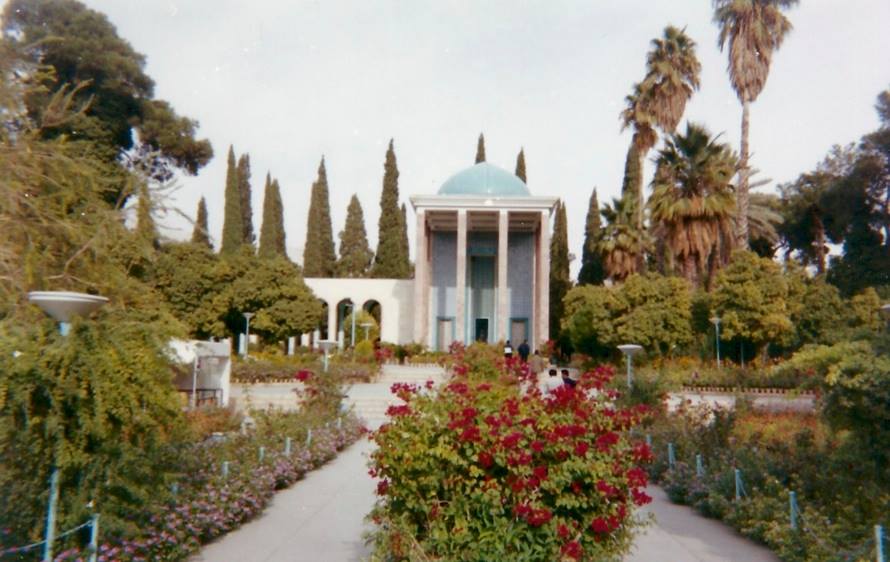 Sa'adi's tomb, Shiraz