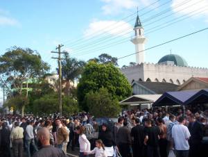 Sydney's Lakemba Mosque on Eid