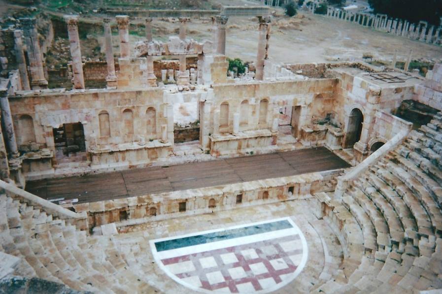 Jerash's North theatre