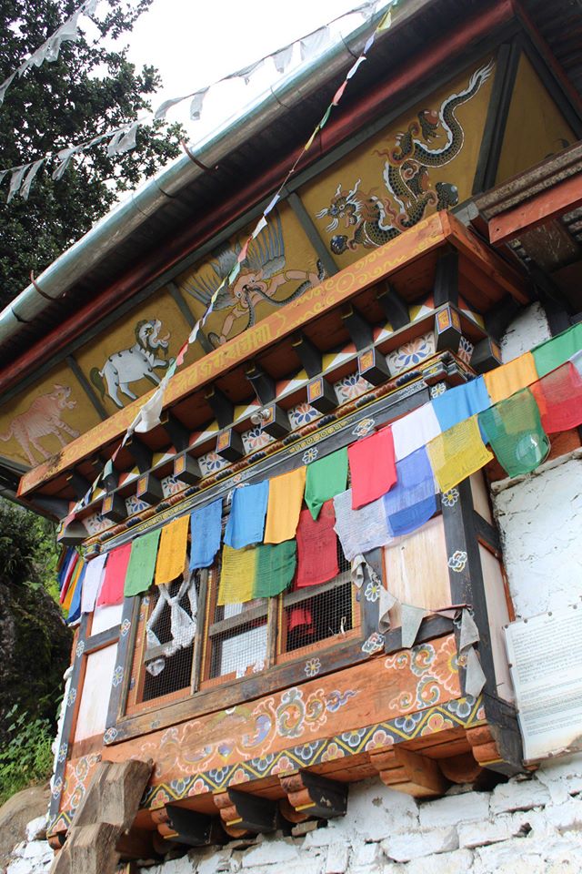 Birthplace of a Je Khenpo (a Buddhist monastic leader) on the trail to Taktshang Goemba (Tiger's Nest Monastery)