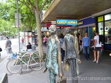 Swanston Street Statues