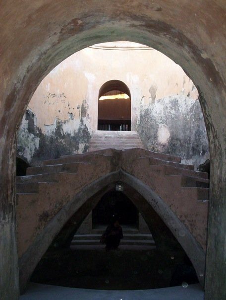 Underground mosque in Yogyakarta's ramparts
