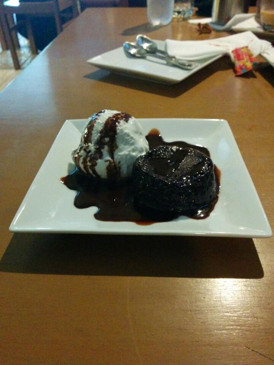 Chocolate lava cake (Image: FourSquare)