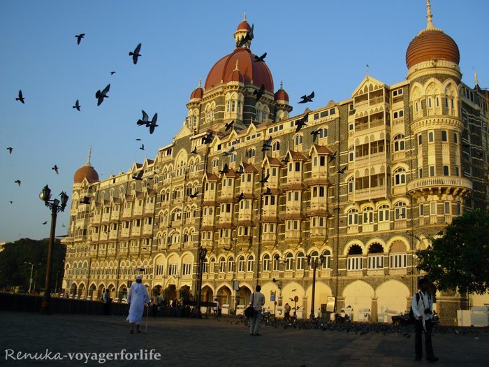 The Taj Hotel, one of the main sights of Mumbai