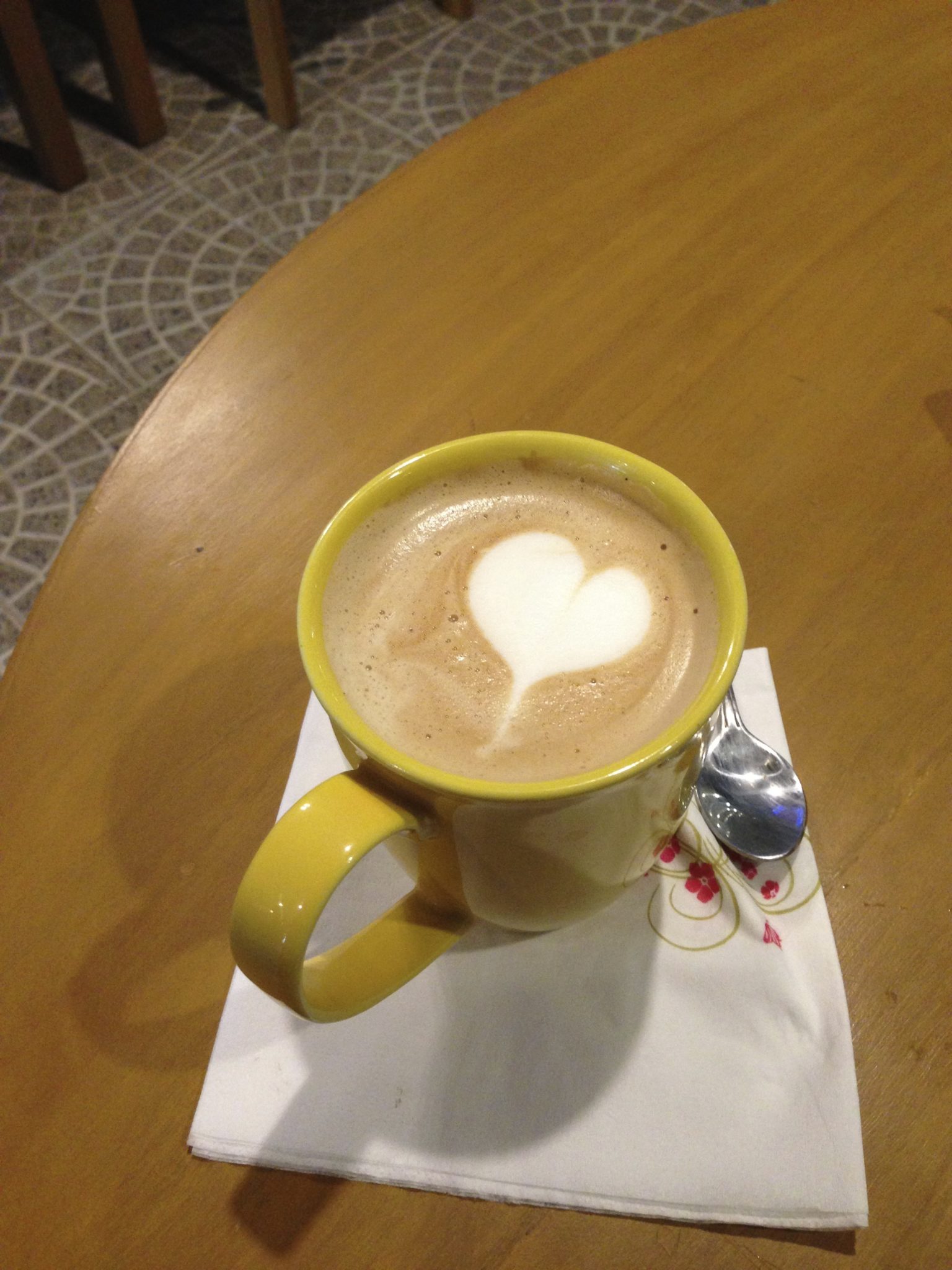 Chai, Kaafee aur Siasat cafe latte