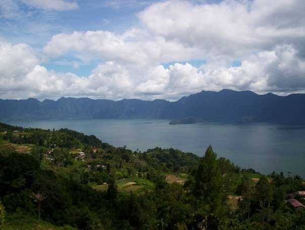 Lake Maninjau, near Bukittinggi