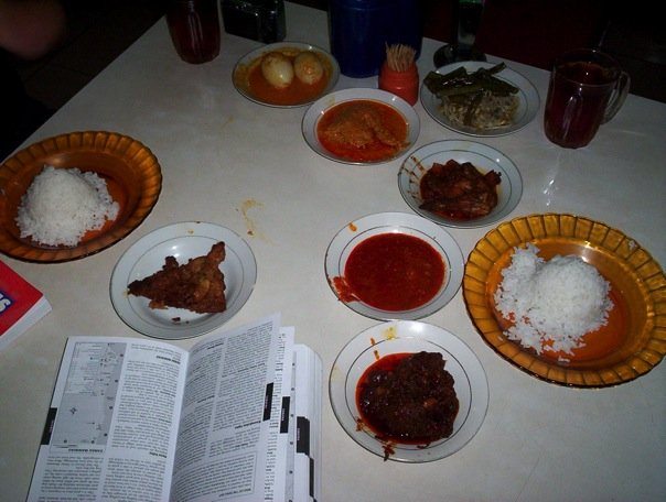 Padang Cuisine at Bukittinggi