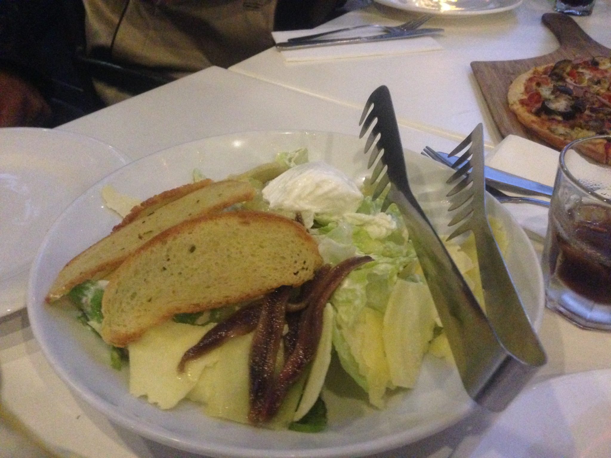 Caesar Salad at Villa Romana