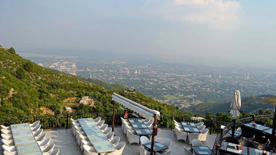 Looking over Islamabad from Monal (Image: supplied)