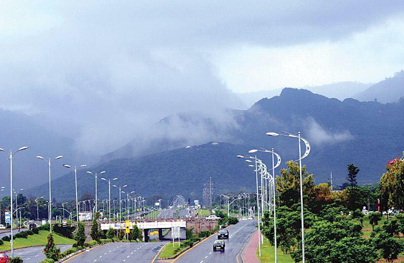 Islamabad and the Margalla Hills