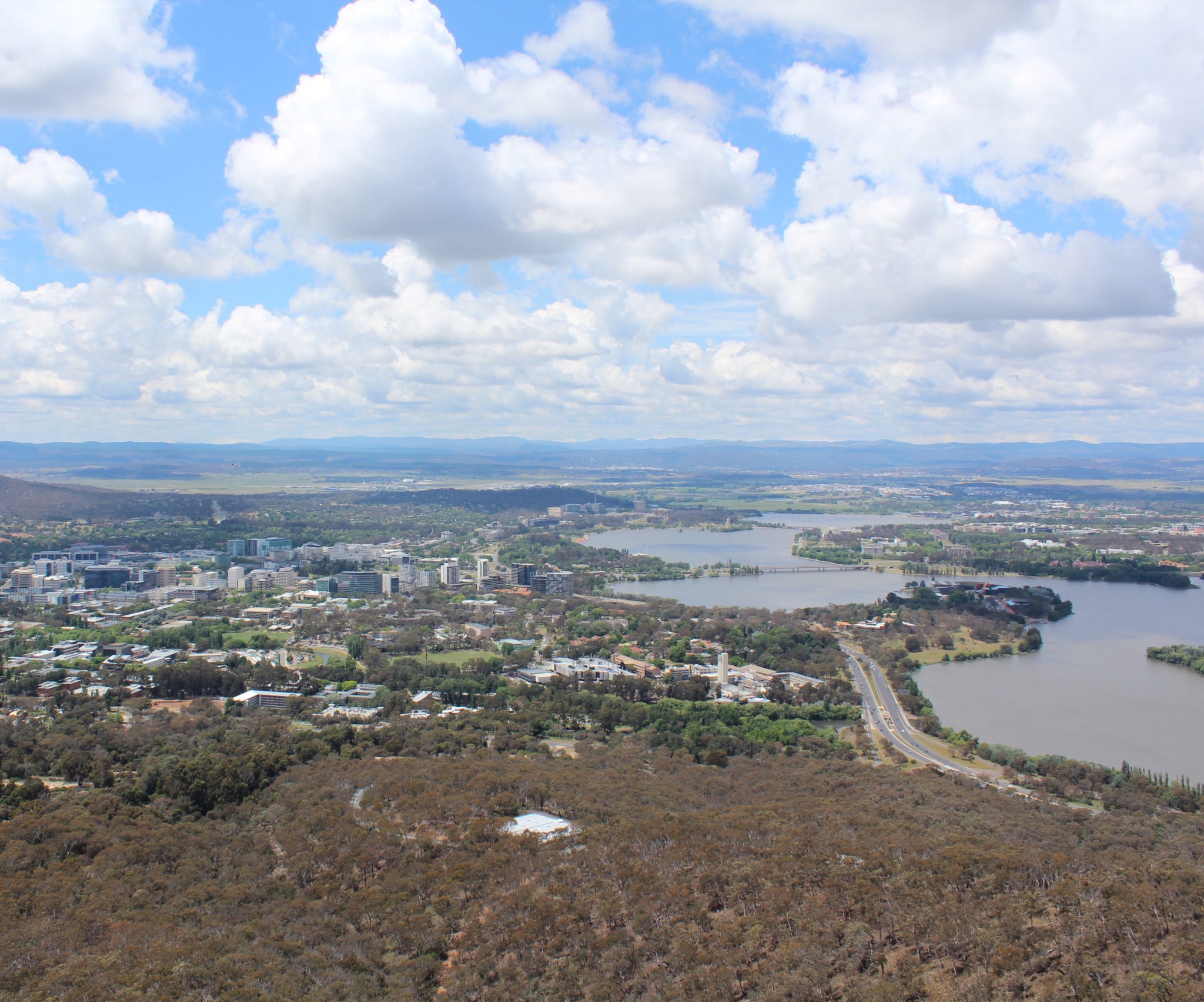 Getting high in Canberra