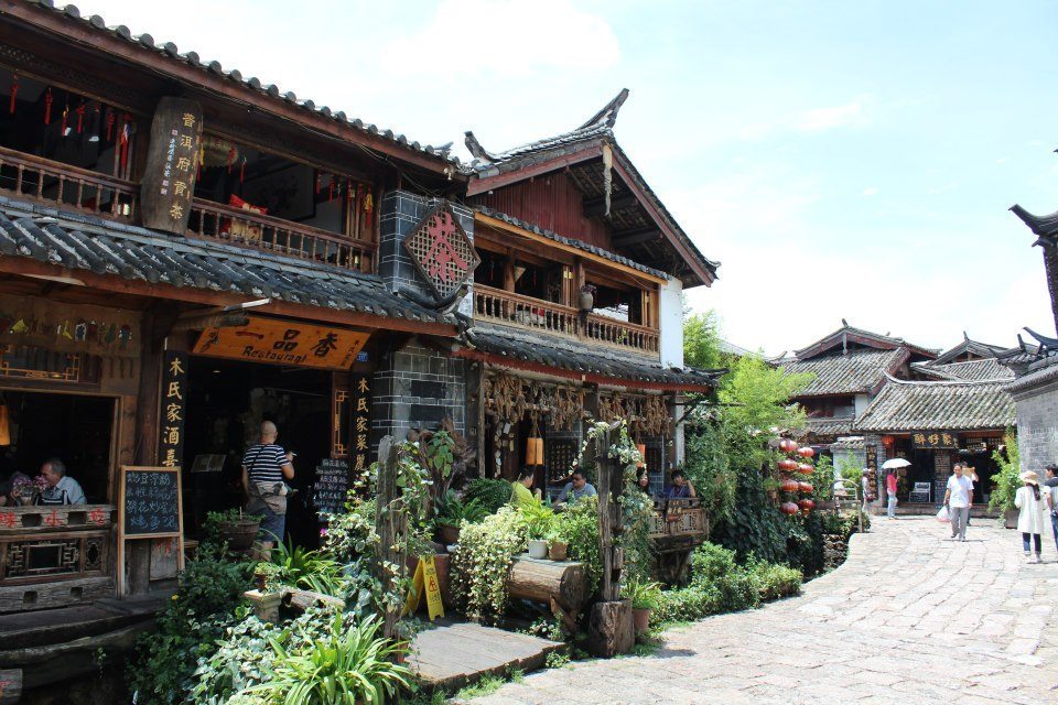Lijiang's old town
