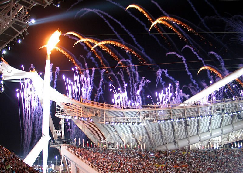 Athens' Olympic Cauldron (Image: Alterego, Wikimedia Commons)