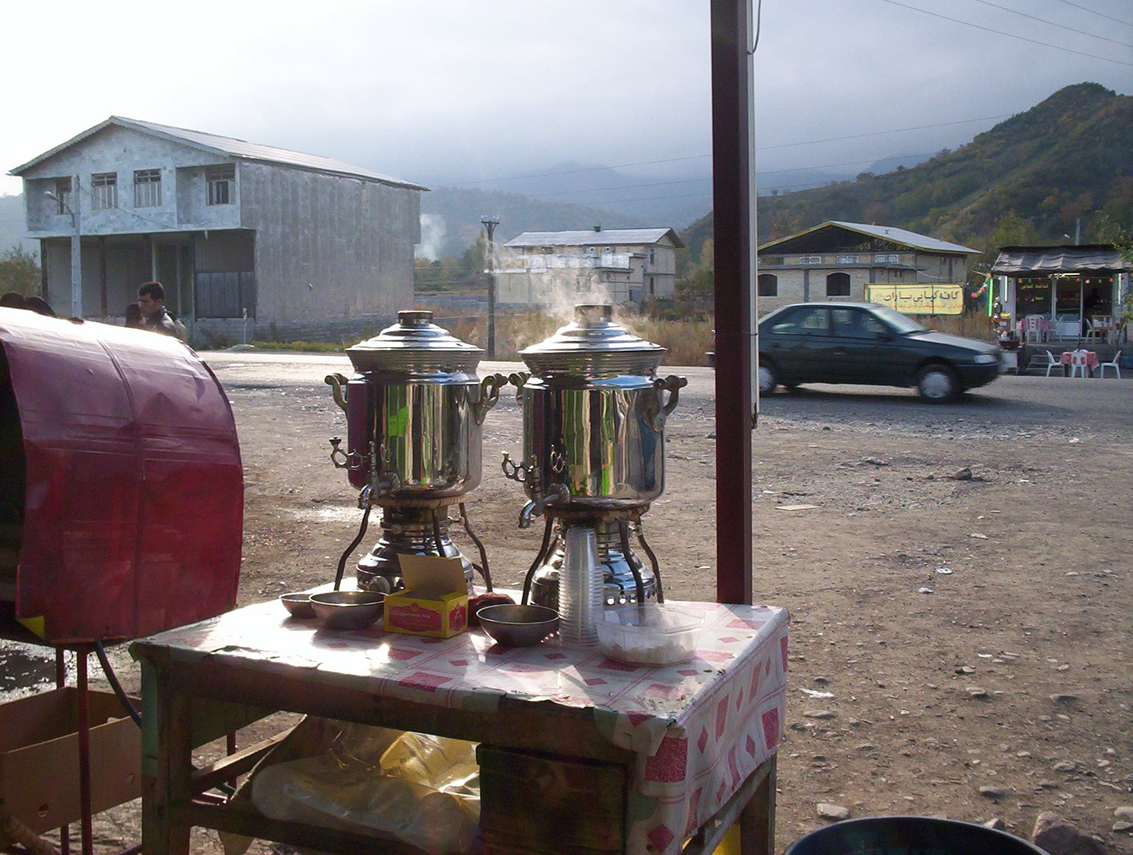 Tea stop in Gilan