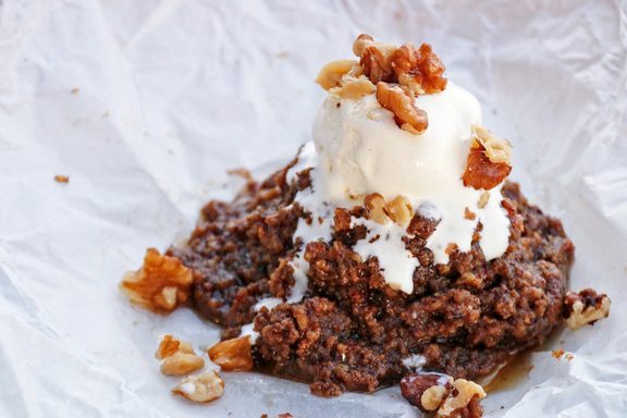 Spiced walnut pudding akhrot halva recipes for ramadan