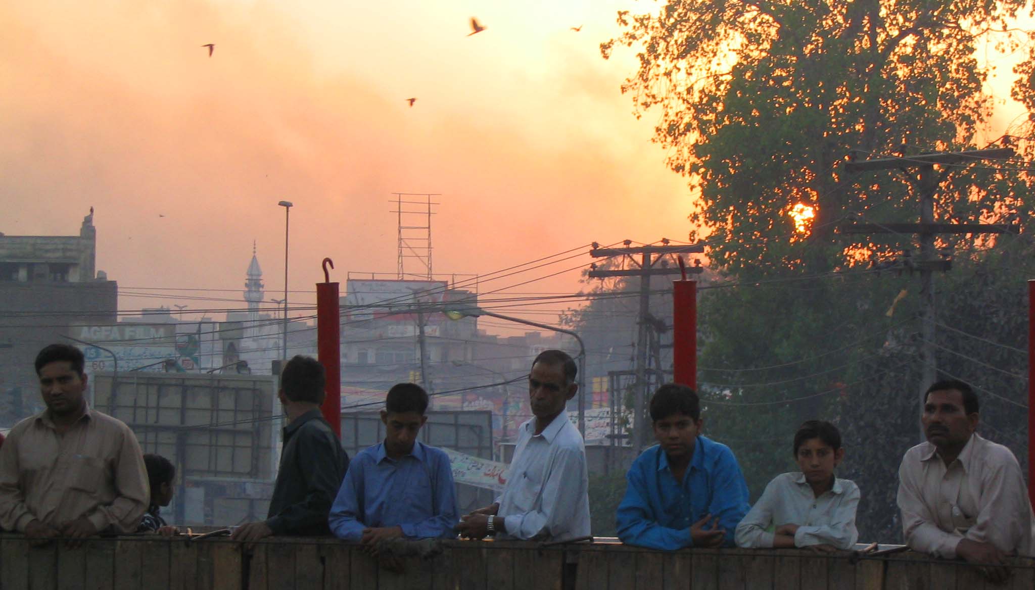 lahore at sunset
