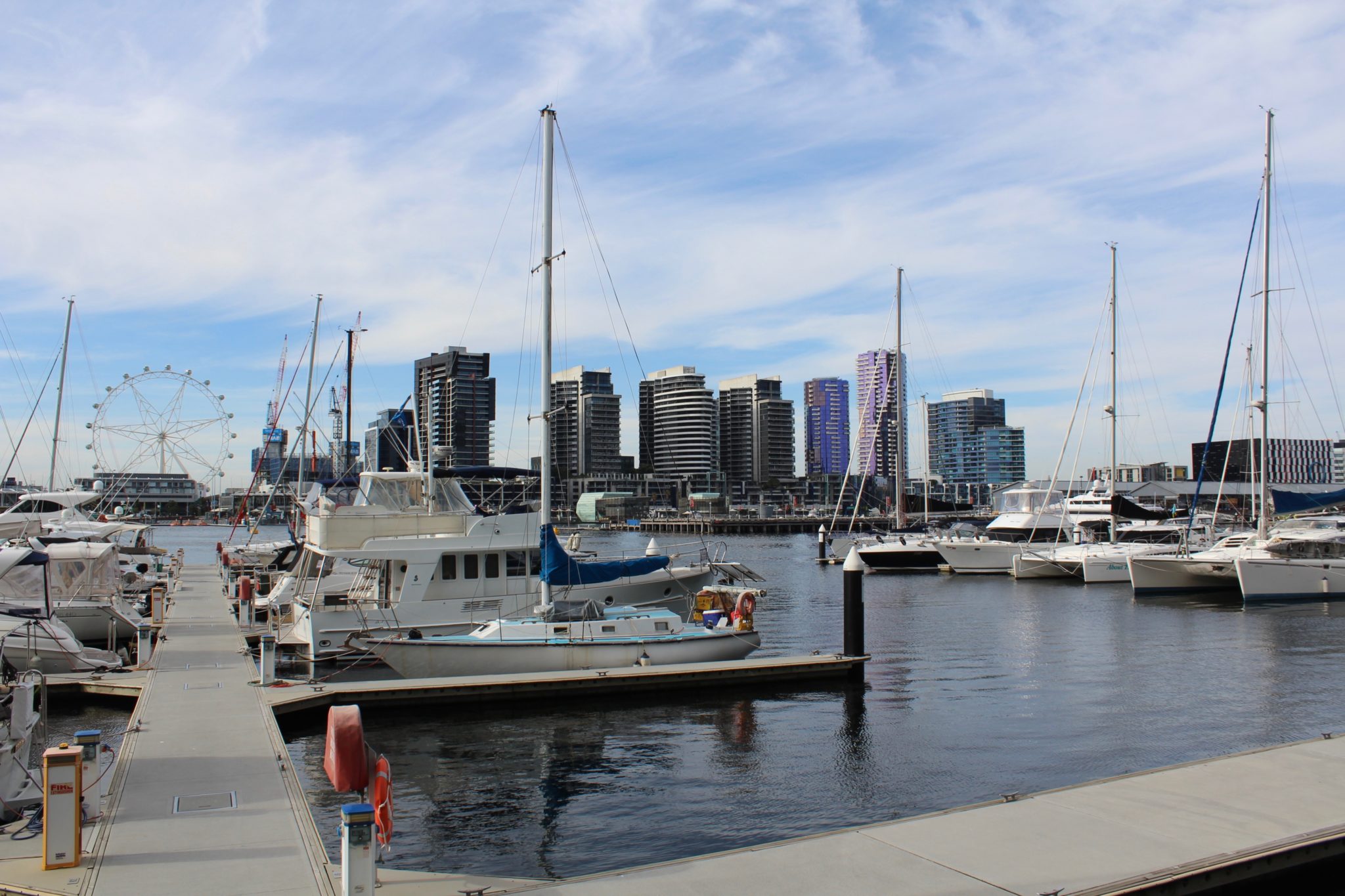 Docklands marina, Melbourne