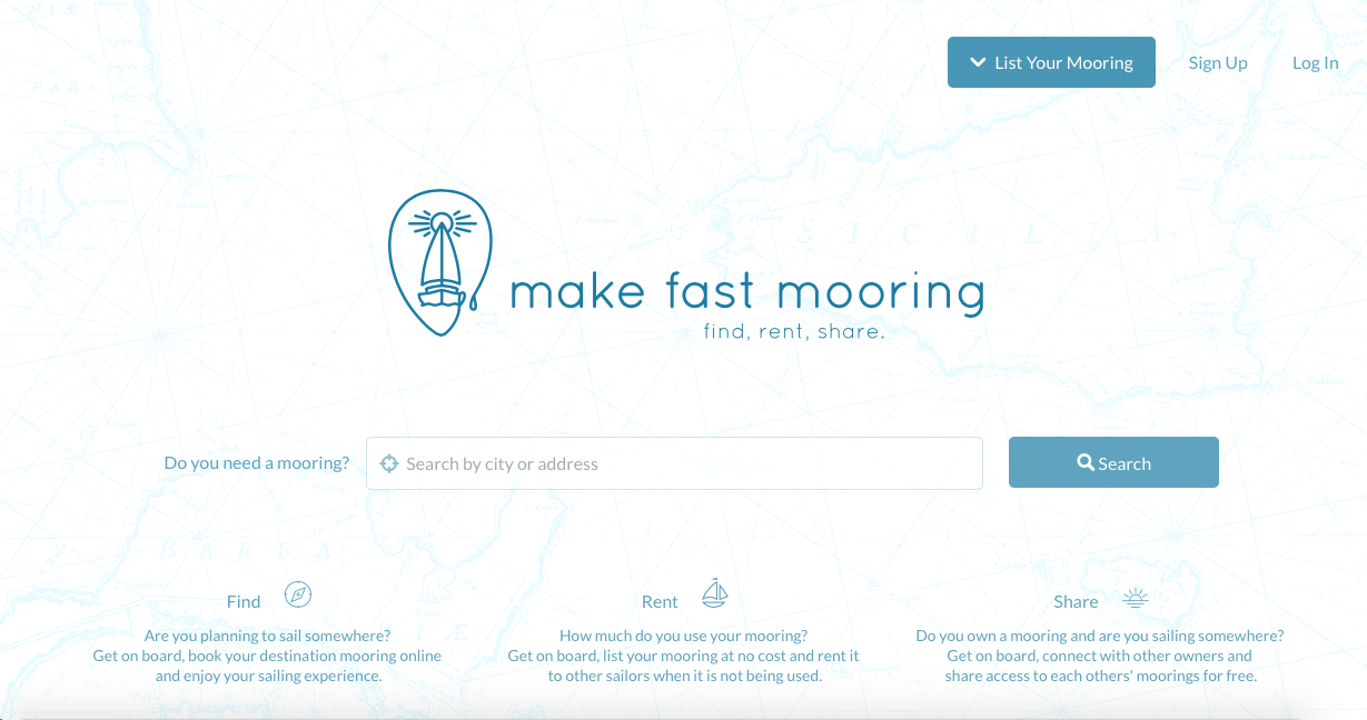 Make Fast Mooring website