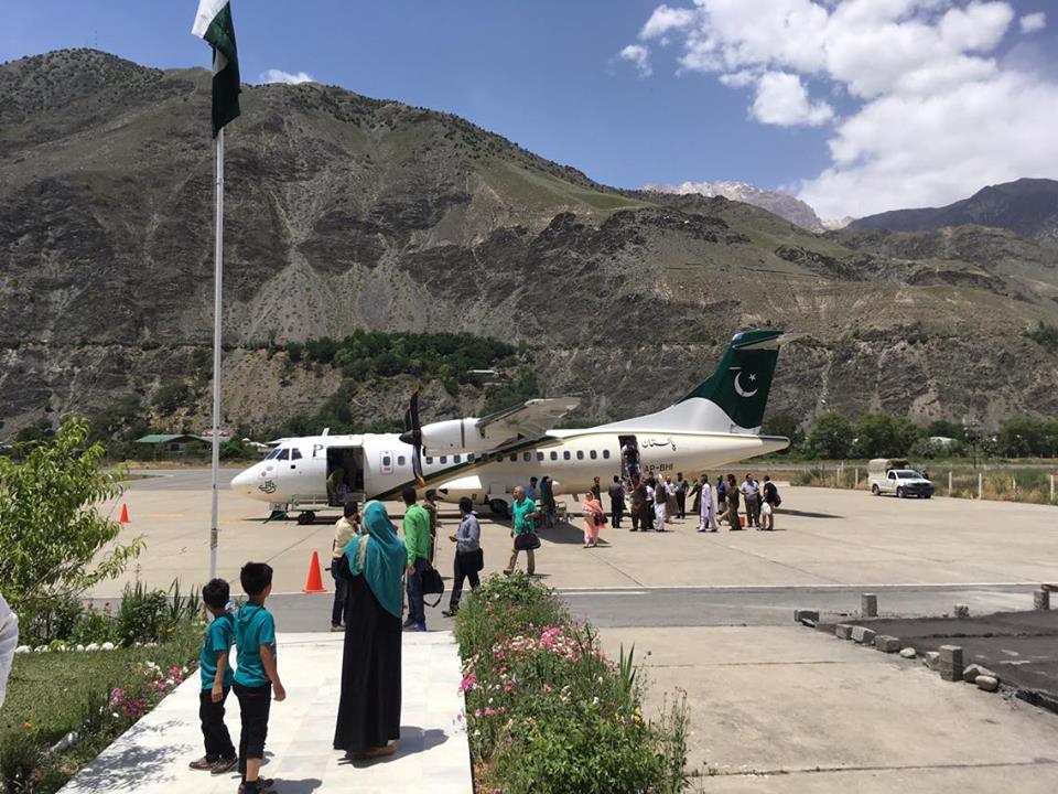 Flying from Gilgit to Islamabad