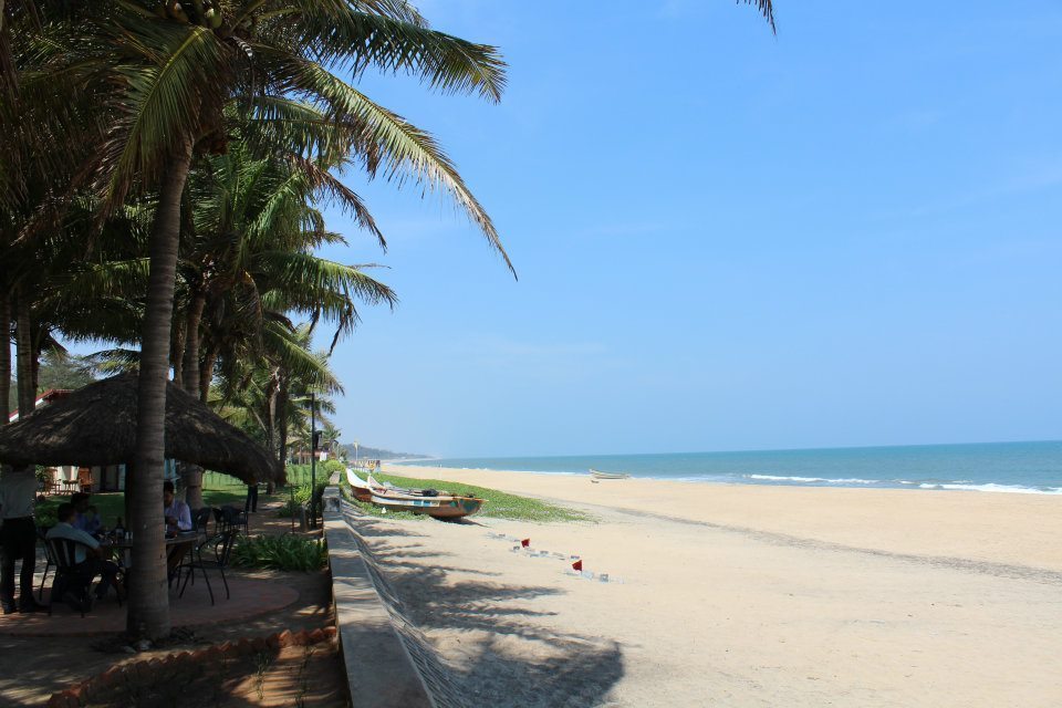 Mahabalipuram beach near the Radisson Blu