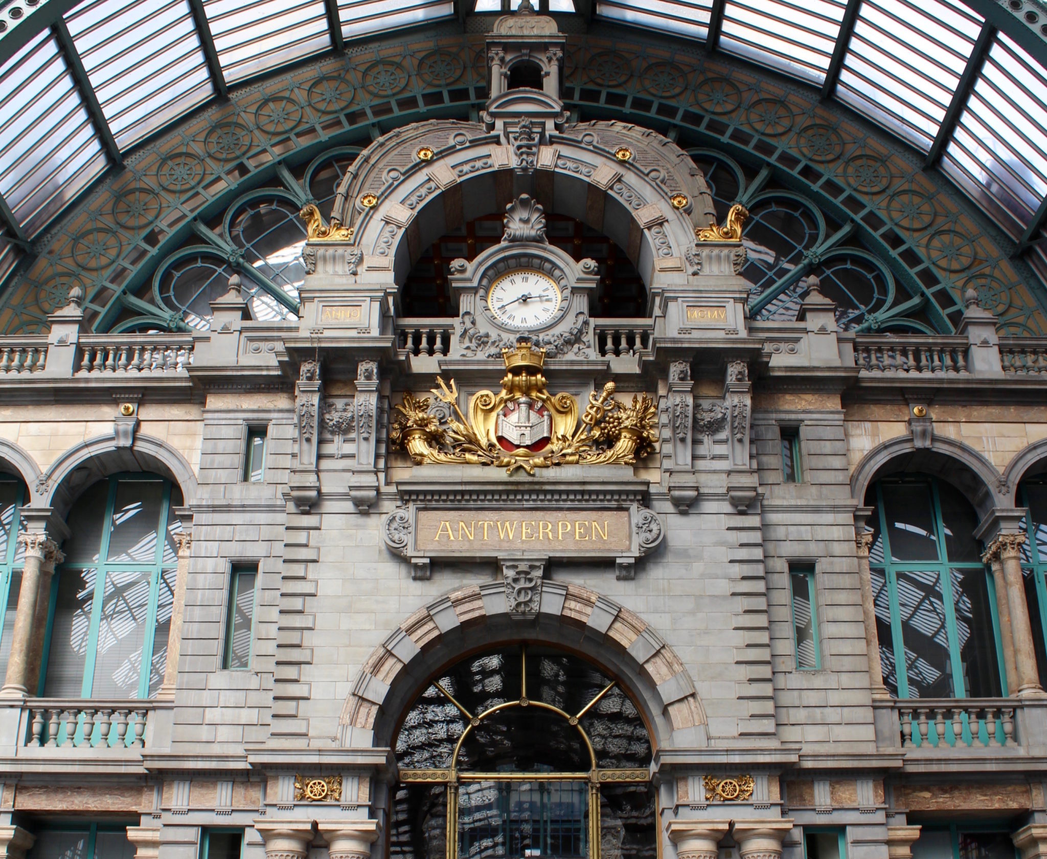 Palatial transit: Antwerp Central Station