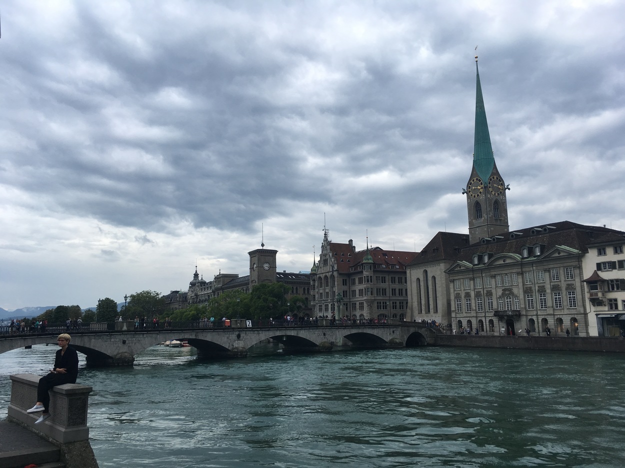 Zurich by the river