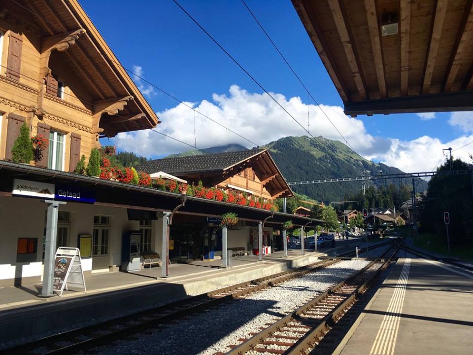 Gstaad train station