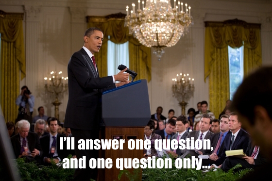 Obama White House press conference