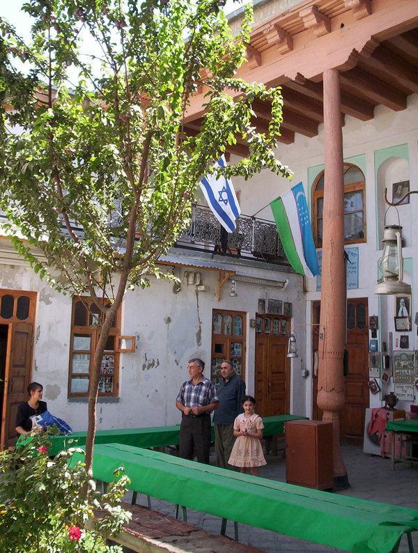 Inside the Synagogue of Bukhara