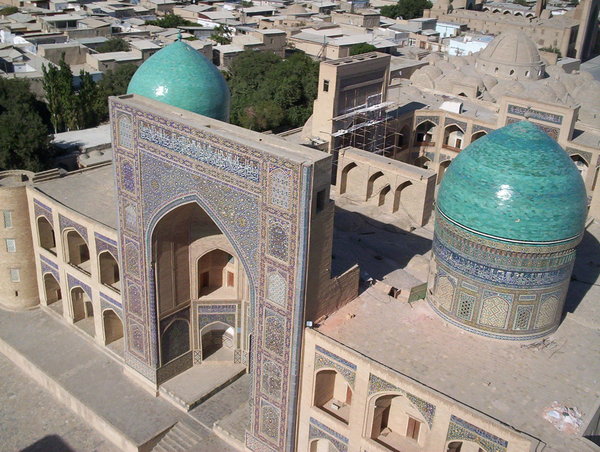 Kalon Mosque, Bukhara, viewed from the top of its minaret (yes, you can climb it!)