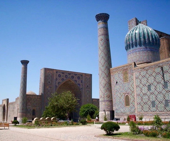 The fabled silk road city of Samarkand